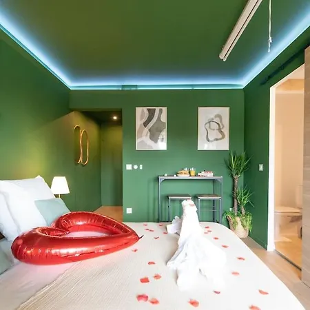 Appartement Jungle - Jacuzzi, Sauna & Video-projecteur *